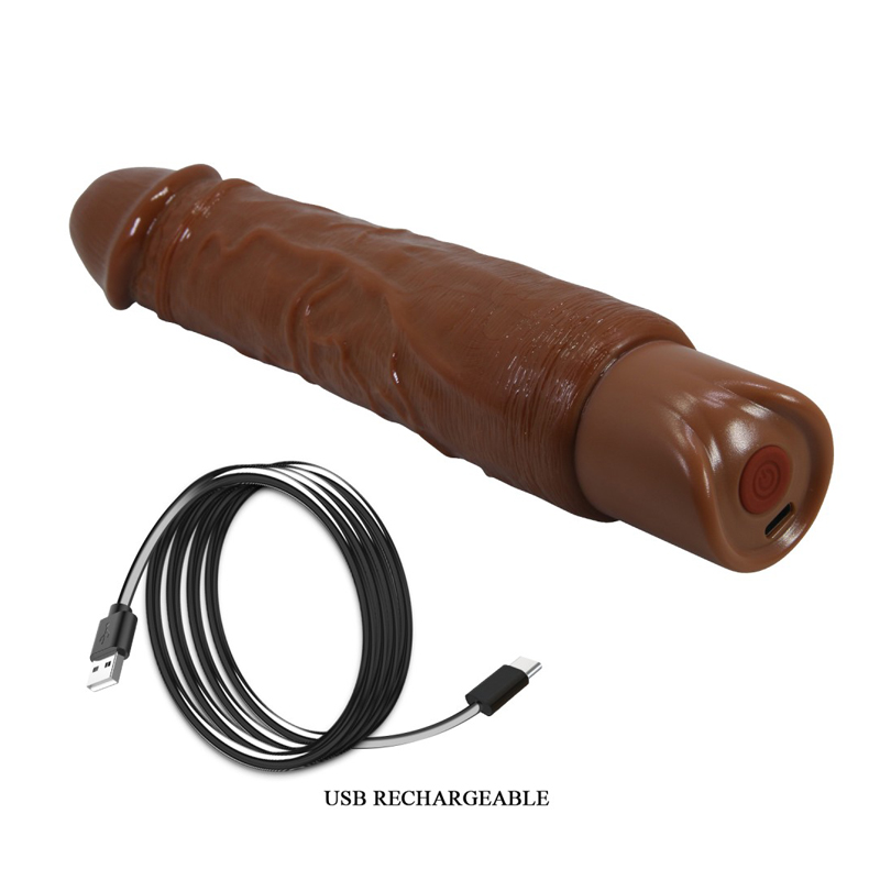 Realisticni-vibrator-Pretty-Love-Rufus-Brown